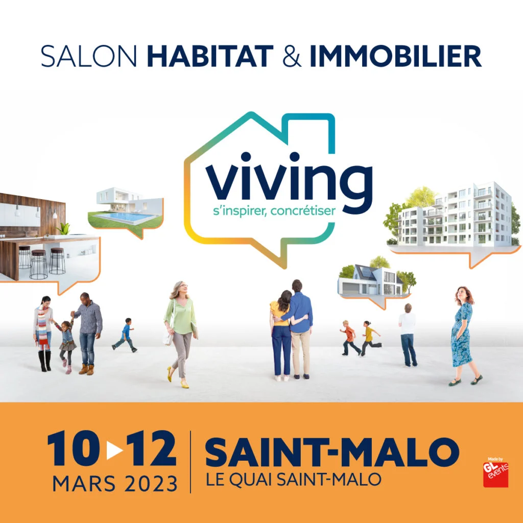 Banniere Les Maisons ARBA participe au salon Habitat et Immobilier a Saint-Malo