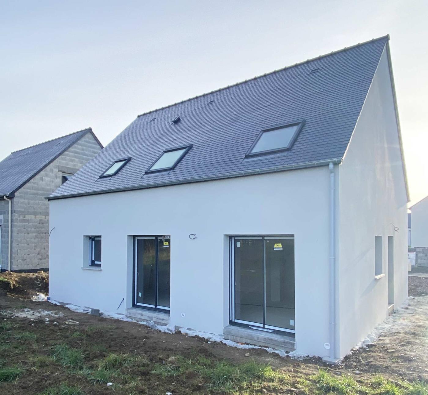 Maison traditionnelle sur Dinan - Constructueur de maison individuelle Les Maisons ARBA